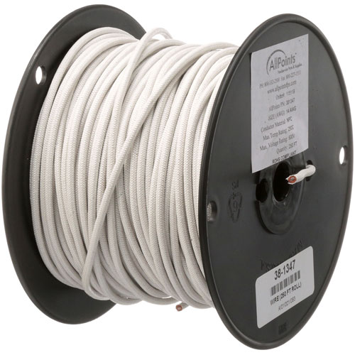 (image for) AllPoints 381347 WIRE (250 FT ROLL) #14 WHITE - Click Image to Close
