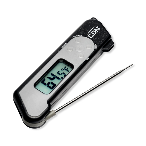 (image for) AllPoints 61279 Thermocouple Thermometer Folding, Black