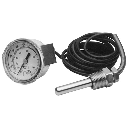 (image for) AllPoints 621007 WASH THERMOMETER 2, 100-220F, U-CLAMP - Click Image to Close