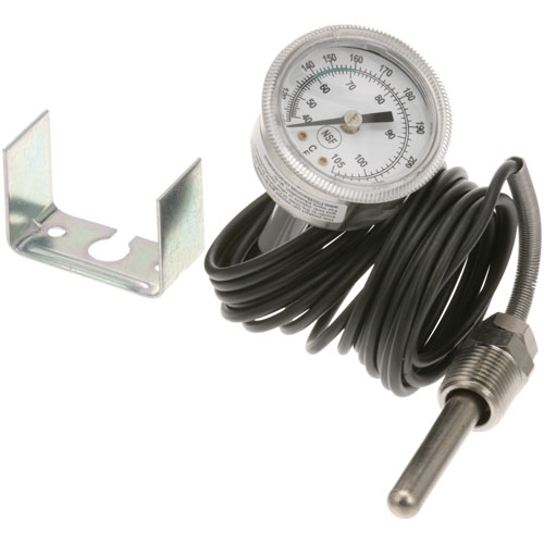 (image for) AllPoints 621060 THERMOMETER 2, 100-220F, U-CLAMP - Click Image to Close