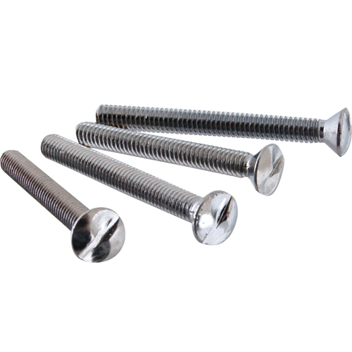 (image for) AllPoints 7150820 SCREW,1-WAY , 8-32THD,MH,CP,4-PK