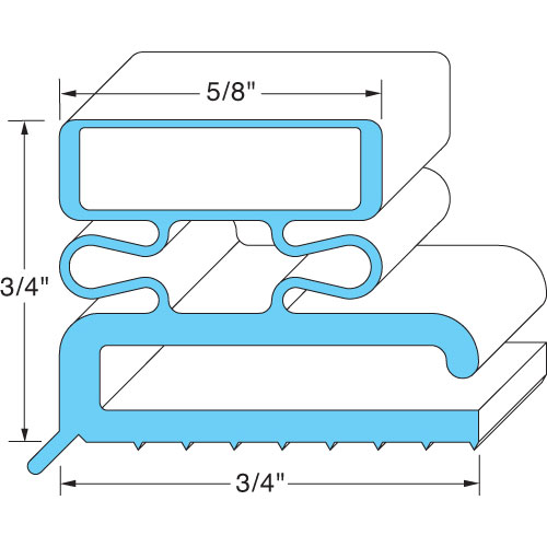 (image for) AllPoints 741098 GASKET, MAGNETIC - 8FT