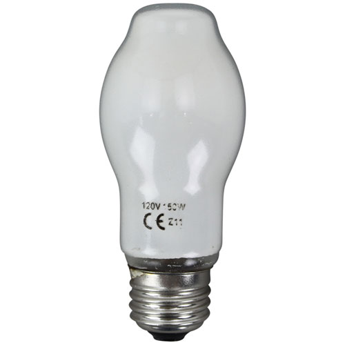 (image for) AllPoints 8011019 LAMP - COATED, HALOGEN , 120V 150W, SOFT WHITE