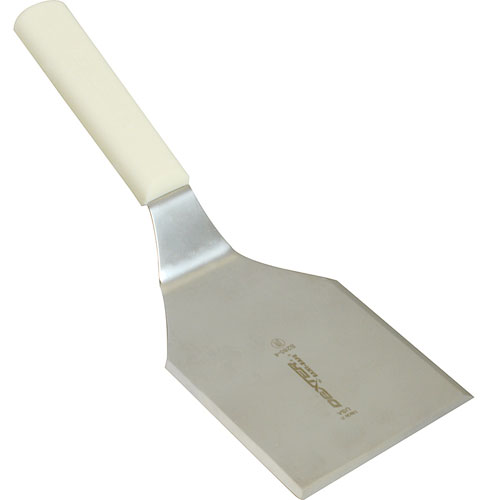 (image for) AllPoints 8011066 SPATULA, WHITE HANDLE - CHICKEN