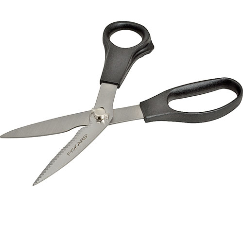 (image for) AllPoints 8011154 SHEARS, 7" SS (BLACK HANDLE)