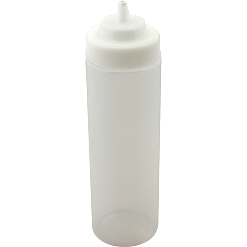 (image for) AllPoints 8011178 SQUEEZE BOTTLE-CLEAR, 24OZ - Click Image to Close
