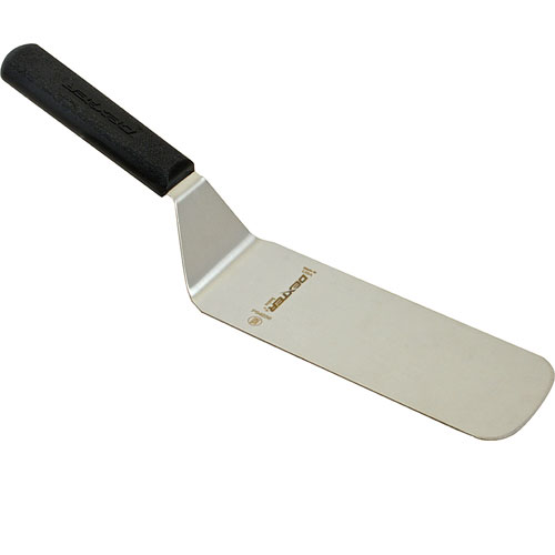 (image for) AllPoints 8011179 SPATULA, 3" X 8" BLACK HANDLE (BACON) - Click Image to Close