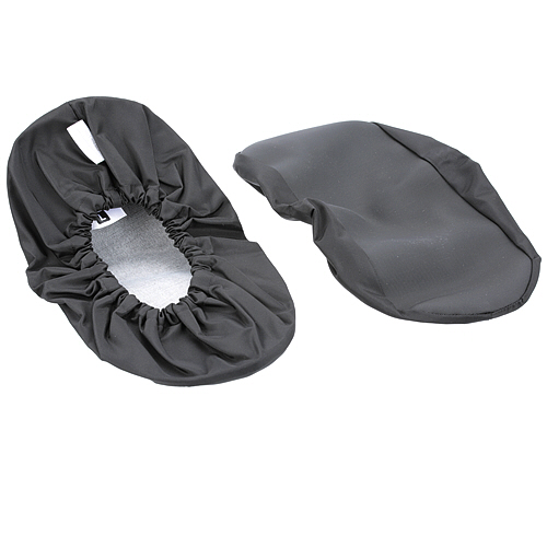 (image for) AllPoints 8014458 SHOE COVER, REUSE, PAIR , GRIP-MAX, BLACK, LARGE