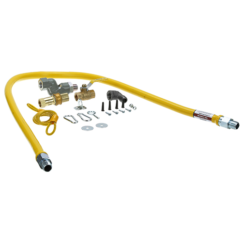 (image for) AllPoints 8016562 MAVRIK GAS HOSE KIT , 1/2" X 60", W/ SWIVEL