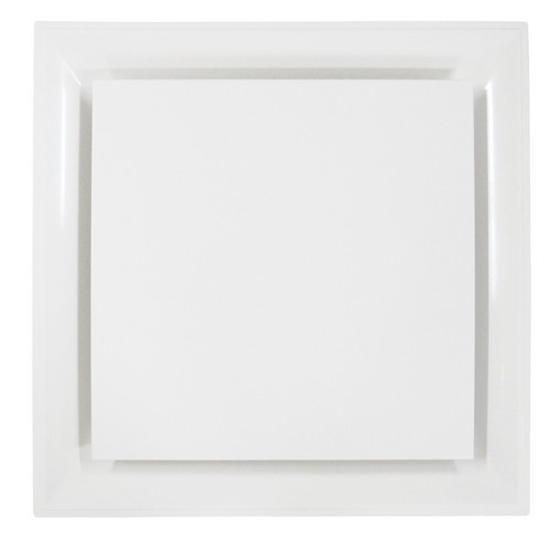 (image for) AllPoints 8018493 6 In Celing Diffuser Never Rust Plaque White