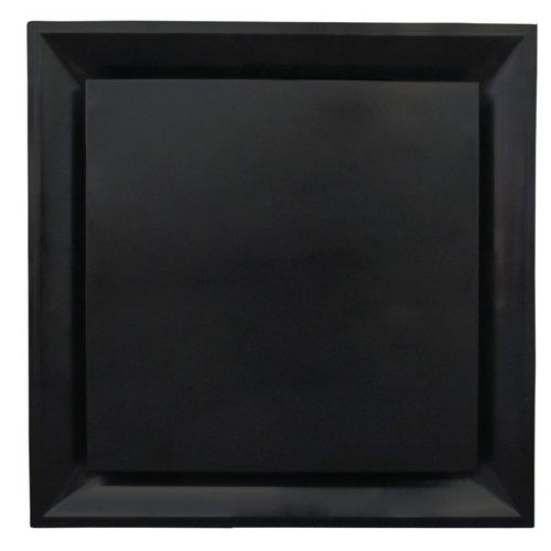 (image for) AllPoints 8018504 8 In Blk Celing Diffuser Plaque R6 Insulated