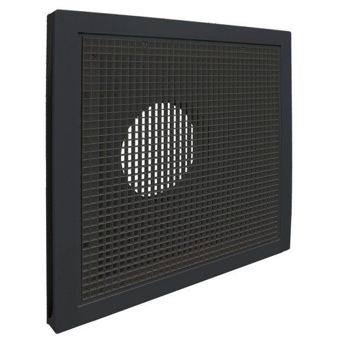 (image for) AllPoints 8018520 6 In Black Filter Grille