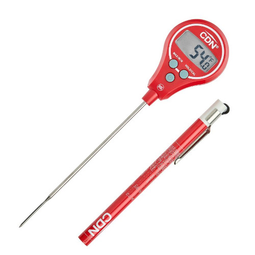 (image for) AllPoints 8121665 Lollipop Thermometer Red