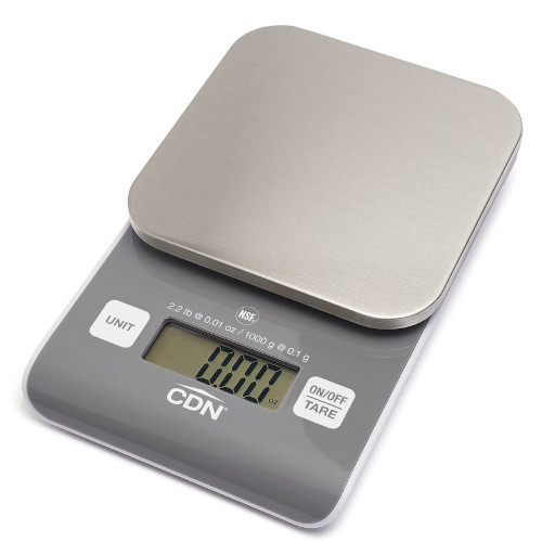 (image for) AllPoints 8121672 High Precision Scale Digital, 2 lb Gray