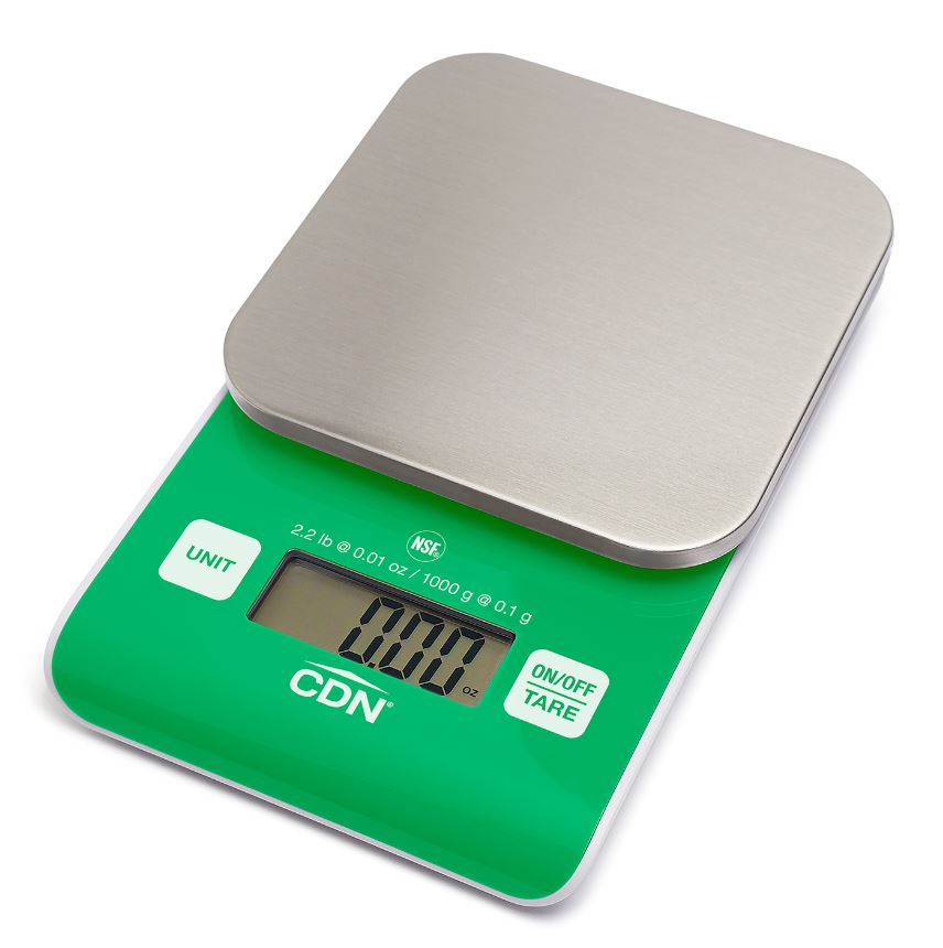(image for) AllPoints 8121674 High Precision Scale Digital, 2 lb Green