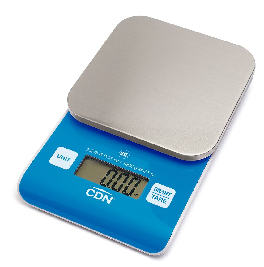 (image for) AllPoints 8121675 High Precision Scale Digital, 2 lb Blue