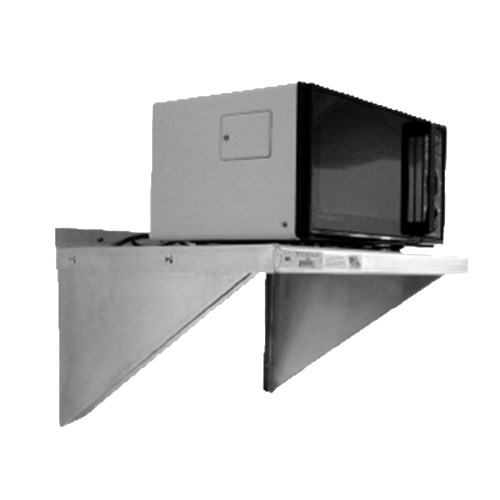 (image for) AllPoints 14507 Microwave Shelf 24"L x 18"D x 13.25"H