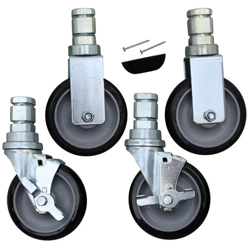 (image for) Alto-Shaam 5004862 UNIBODY 5IN STEM CASTERS 