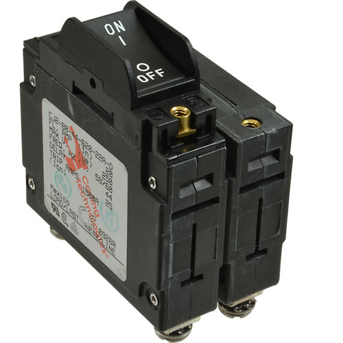 (image for) Alto-Shaam ALTSW-34077 SWITCH,CIRCUIT BREAKER,2 0 AMP,D.P.,.75X1.26"HOLE