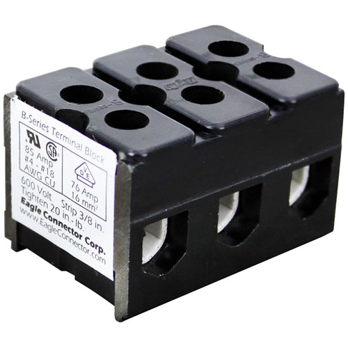 (image for) Alto-Shaam BK-3019 BLOCK,TERMINAL,3 FORM COMPRESS - Click Image to Close