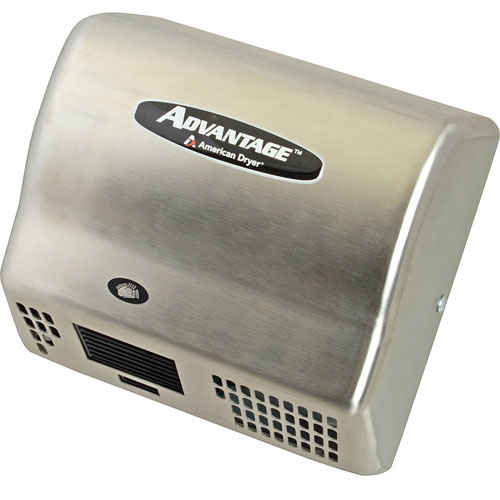 (image for) American Hand Dryer AD90-SS DRYER,HANDNO TOUCH,ADVAN TAGE STAINLESS STEEL