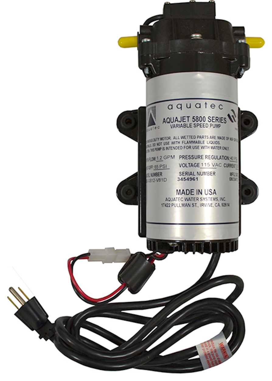 (image for) Aquatec F5853-GB12-V81D Variable Speed Pump 1.3GPM 115V - Click Image to Close