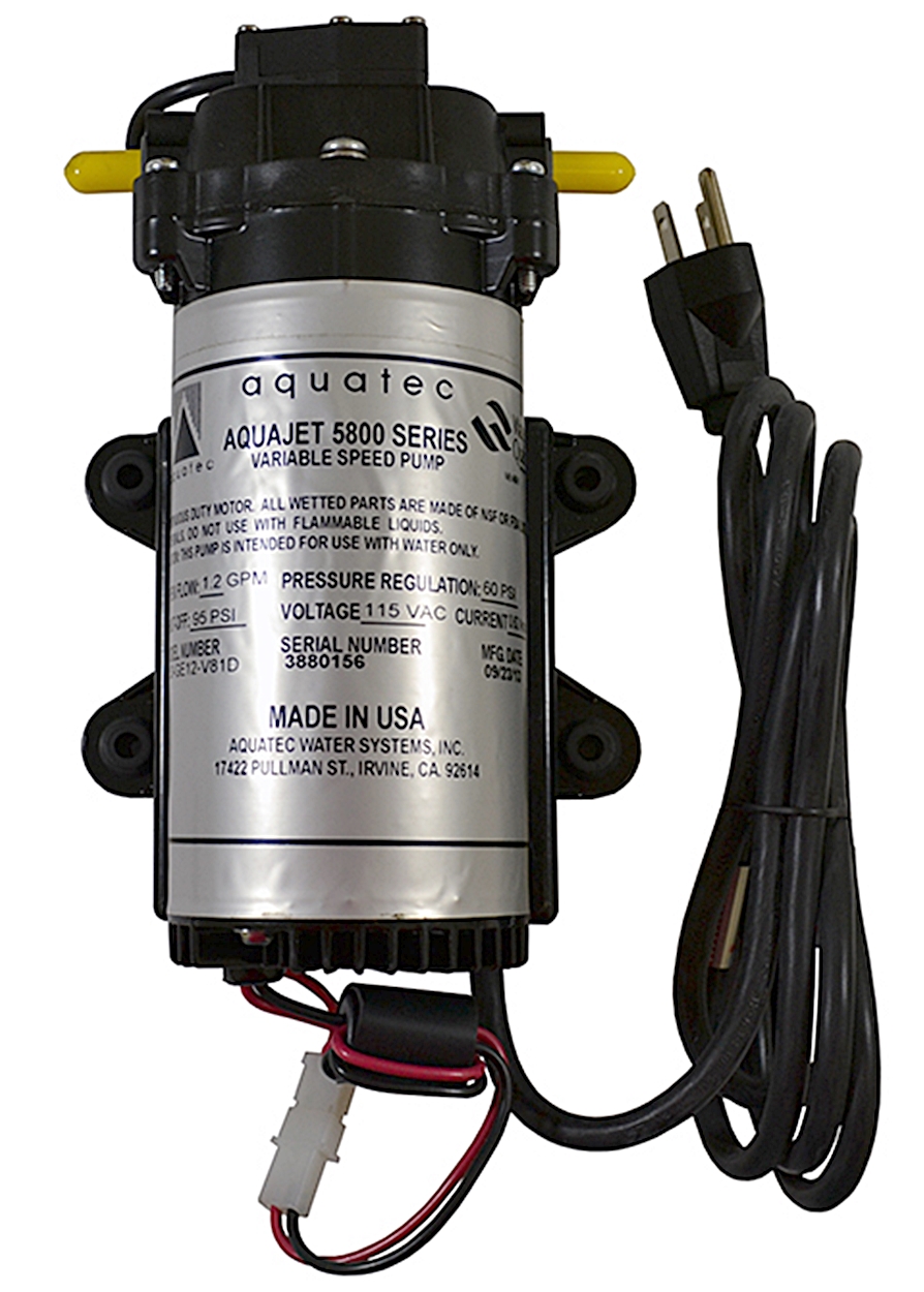 (image for) Aquatec F5853-GE12-V81D Variable Speed Pump 1.3GPM 115V - Click Image to Close