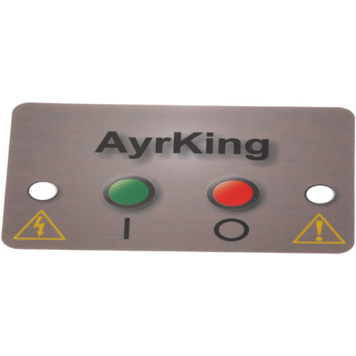(image for) AyrKing B531 STICKER, MYLAR CTRL BRD 