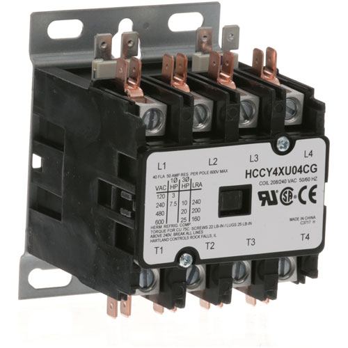 (image for) BKI (Barbeque King) R0148 CONTACTOR 4P 40/50A 208/240V