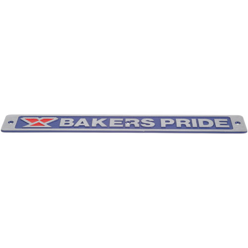 (image for) Bakers Pride 2M-U1043A NAMEPLATE - Click Image to Close