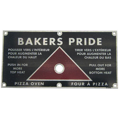 (image for) Bakers Pride AS-U1224A PLATE - Click Image to Close