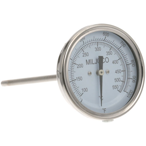 (image for) Bakers Pride M1013A THERMOMETER 3", 200-1000F, 1/2 MPT