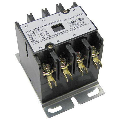 (image for) Bakers Pride M1051A CONTACTOR 4P 30/40A 120V - Click Image to Close