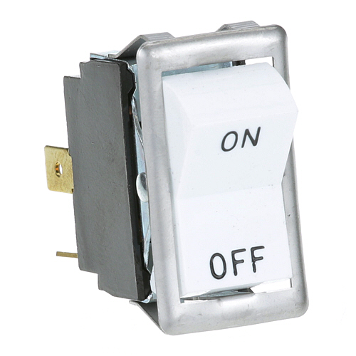 (image for) Blodgett 16530 WHITE ROCKER DPST SWITCH - Click Image to Close