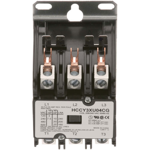 (image for) Blodgett 17498 CONTACTOR 3P 40/50A 208/240V - Click Image to Close