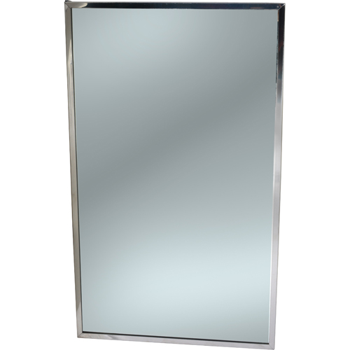 (image for) Bobrick B165-1830 MIRROR,FRAMED30"H X 18"W , S/S - Click Image to Close