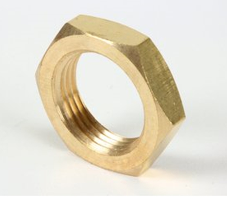 (image for) Bunn 12687.0000 NUT, HEX- .562-24 BRASS - Click Image to Close