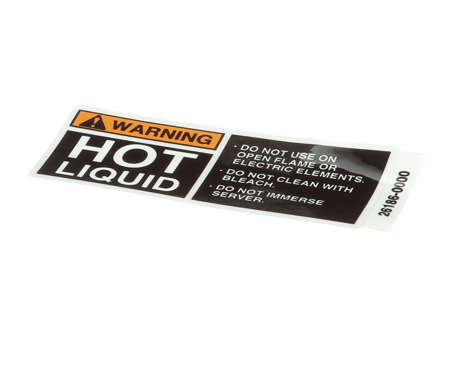 (image for) Bunn 26186.0000 DECAL, WARNING HOT LIQUID - Click Image to Close