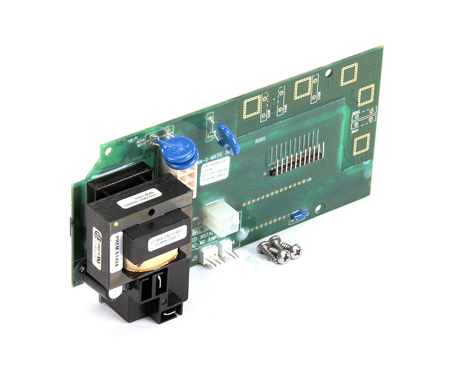 (image for) Bunn 38956.1000 CONTROL BOARD ASSEMBLY DSPL 5-WMR 240V R - Click Image to Close