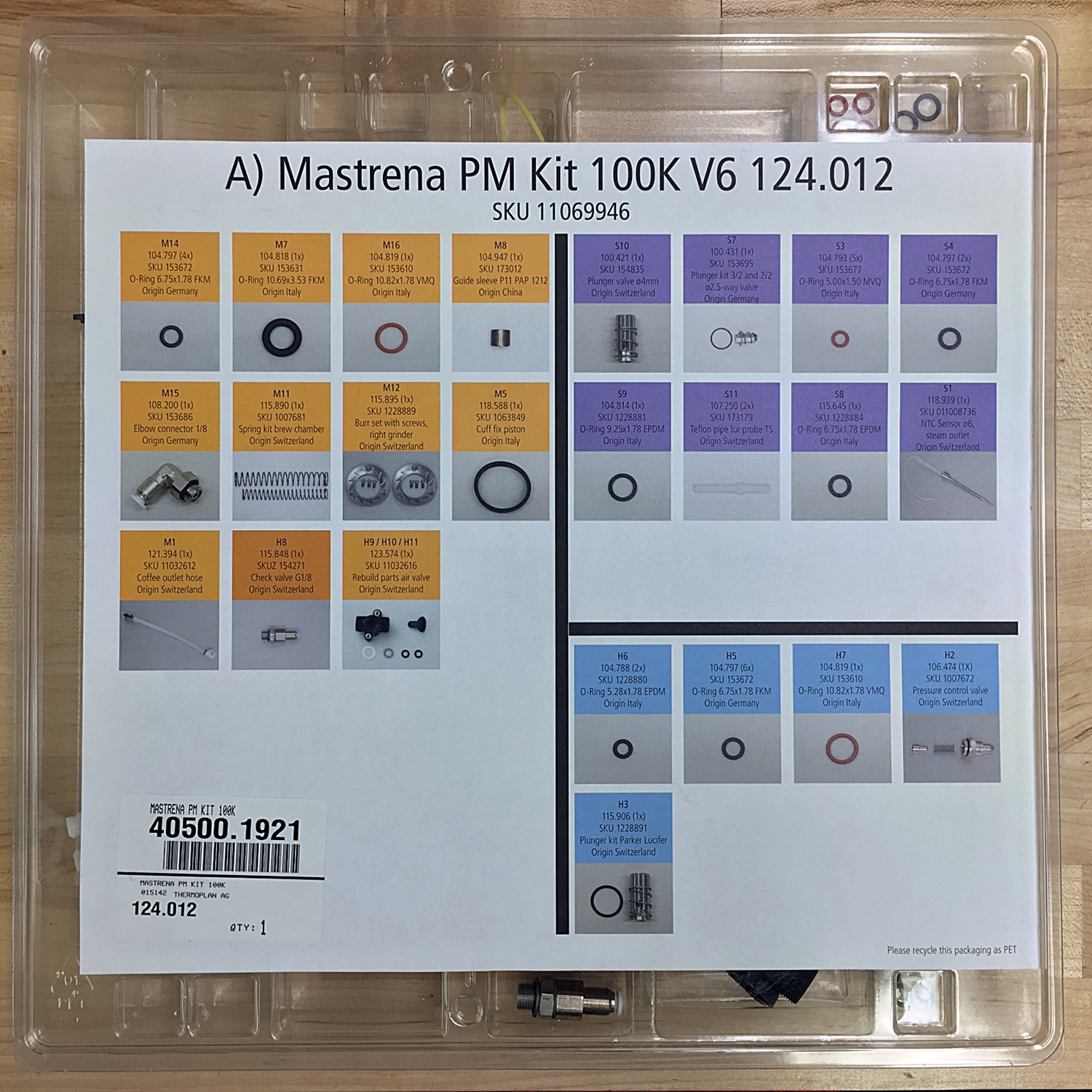 (image for) Bunn 40500.1921 MASTRENA PM KIT 100K - Click Image to Close