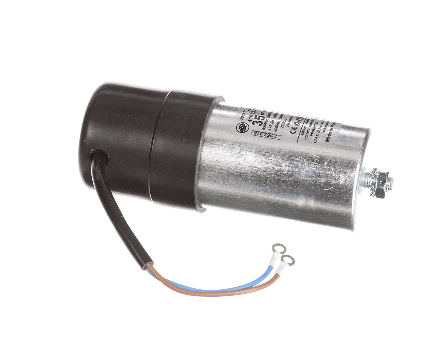 (image for) Bunn 44820.0004 CAPACITOR ASSEMBLY, RUN 35 F 425V - Click Image to Close