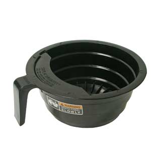 (image for) Bunn 20583.0003 FUNNEL W/DECALS,BLACK PLASTIC - Click Image to Close
