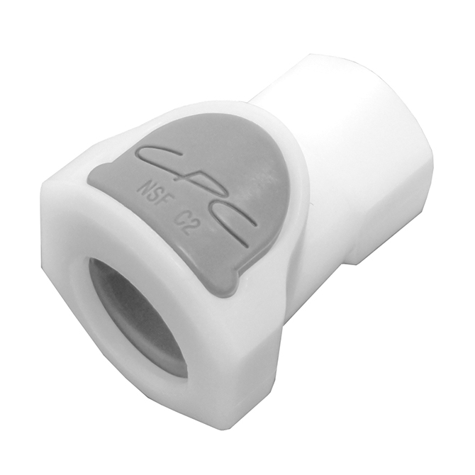(image for) Colder Products CP455 Female 45 Flare Threaded Socket 3/8 - Click Image to Close