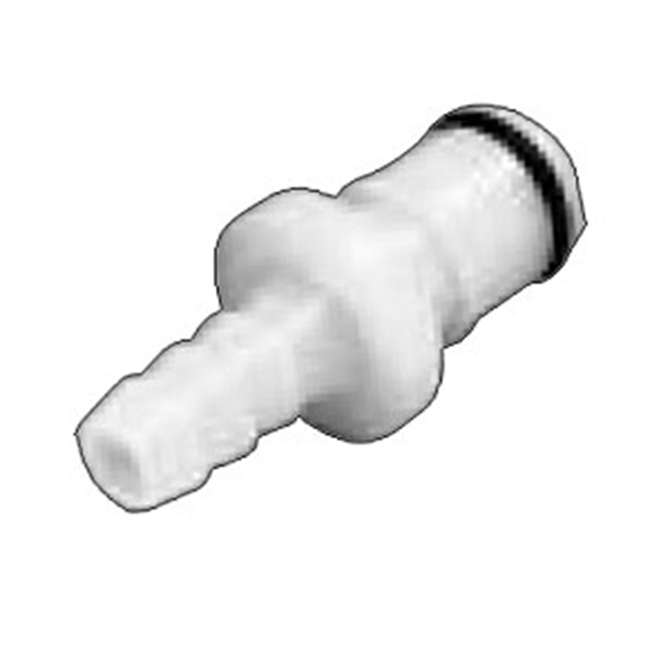 (image for) Colder Products CP427 In-Line Hose Barb Plug 3/8 Barb w/Shut-off - Click Image to Close