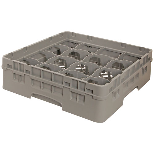 (image for) Cambro 16S318-151 GLASS RACK 16 GRAY-151 - Click Image to Close