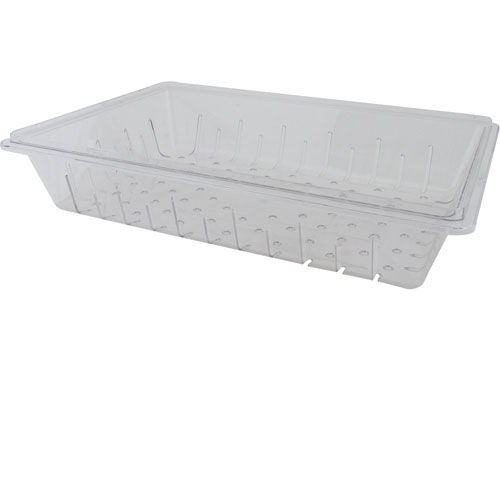 (image for) Cambro 1826CLRCW(135) COLANDER FOOD BOX LEXAN - Click Image to Close