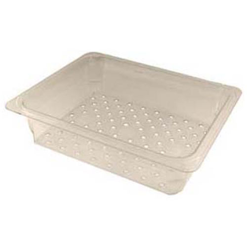 (image for) Cambro 23CLRCW(135) COLANDER FOOD PAN 1/2X3 CLEAR - Click Image to Close
