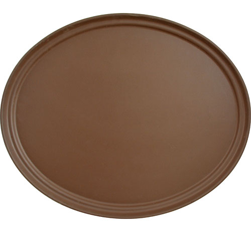 (image for) Cambro 2700CT(138) TRAY , 22 X 26-7/8" OVAL, TAN - Click Image to Close