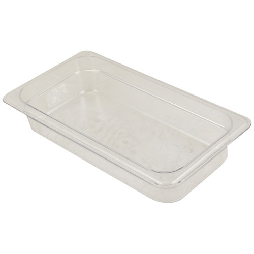 (image for) Cambro 32CW-135 PAN POLY THIRD X 2 -135 CLEAR - Click Image to Close