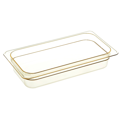 (image for) Cambro 32HP(150) Hot Pan Third x 2 1/2 In Amber - Click Image to Close